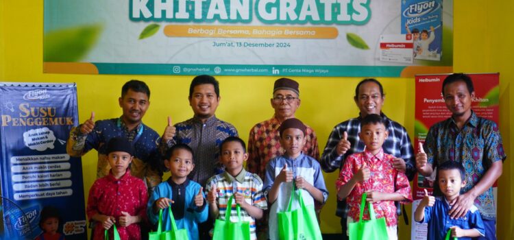 Khitan Gratis Bersama GNW. Berbagi Bersama, Bahagia Bersama