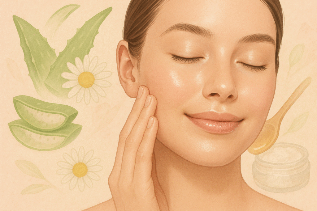 skincare alami kulit sensitif