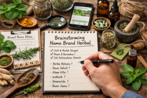 Tips memilih nama brand herbal