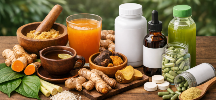 ramuan tradisional menjadi produk modern