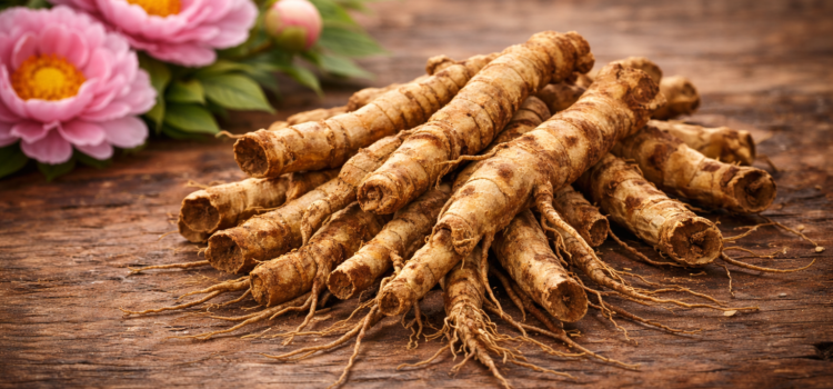 Akar Peoni untuk pegal linu